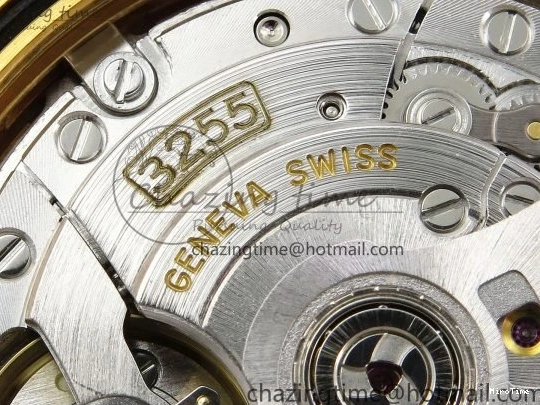 MiroTime 0105 WrinkleFree DayDate 40 228238 ARF 904L Steel YG Crystal Diamonds Bezel on President Bracelet VR 1550